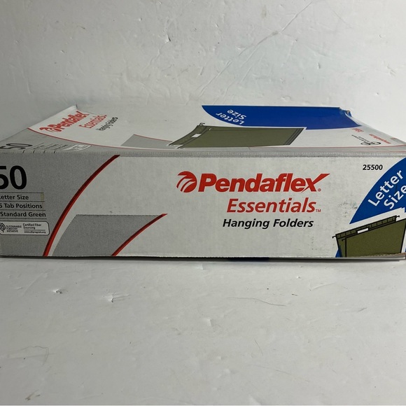 Pendaflex Essentials Hanging Folders 50ct. Letter Size 5 Tab Positions - Picture 3 of 3